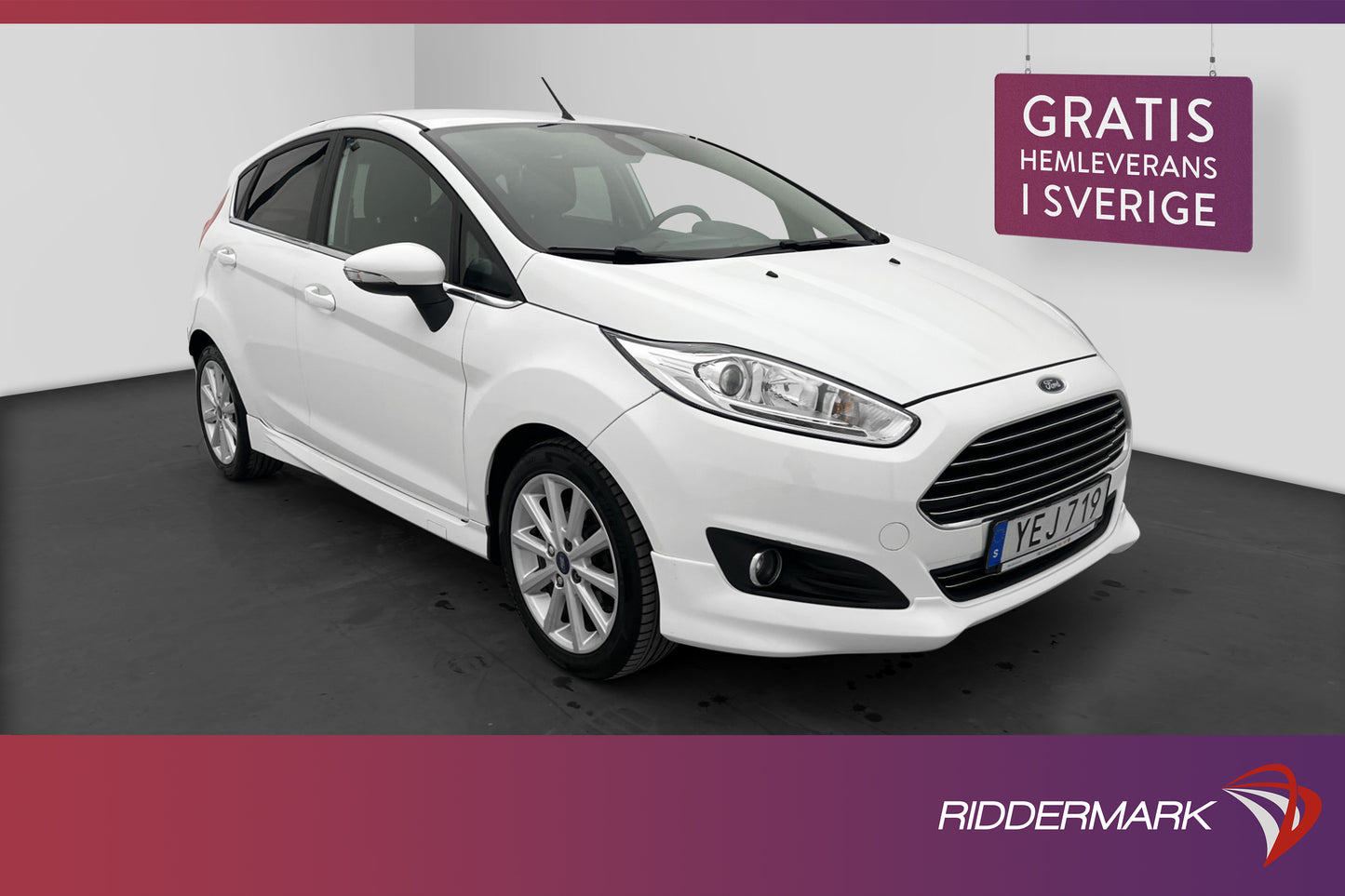 Ford Fiesta 1.0 EcoBoost Powershift 100hk ST-Line Välservad