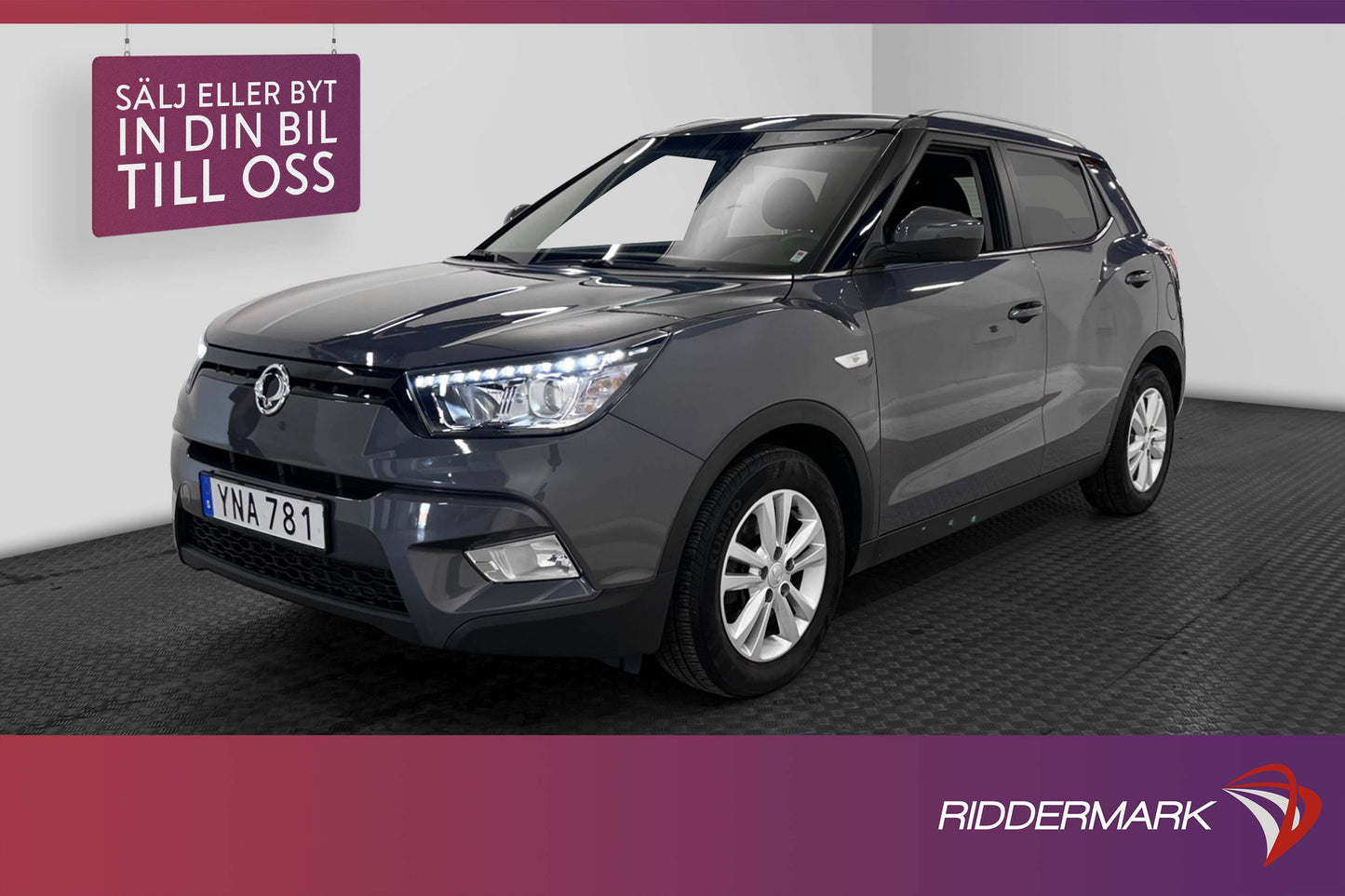 SsangYong Tivoli 1.6 115hk Backkamera Dragkrok Välservad