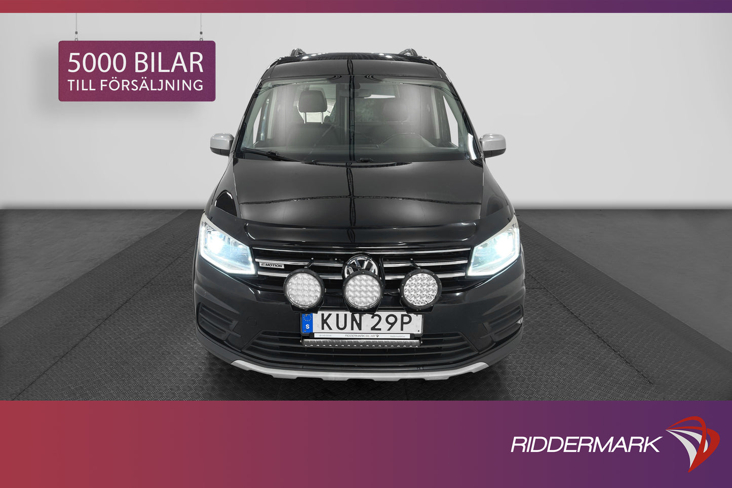 Volkswagen Caddy Alltrack 2.0TDI 4M Värmare Dragkrok Moms