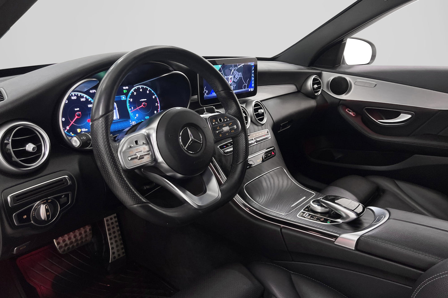 Mercedes-Benz C 200 T AMG Cockpit Kamera Skinn Drag Navi