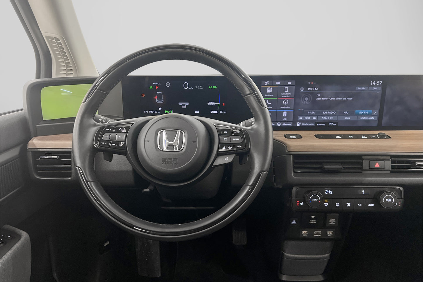 Honda E 35.5 kWh 154hk Advance T-lucka Rattvärm 360° CarPlay