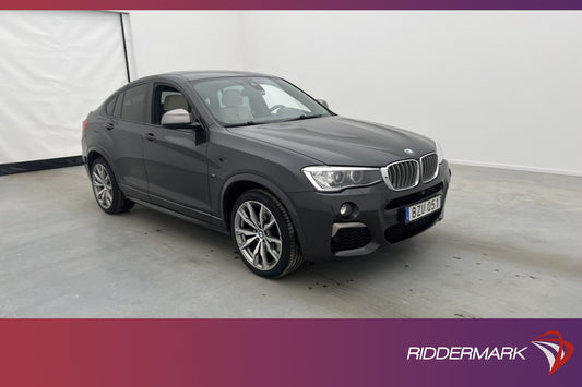 BMW X4 M40i 360hk Taklucka H/K Navi Kamera Skinn En-brukare