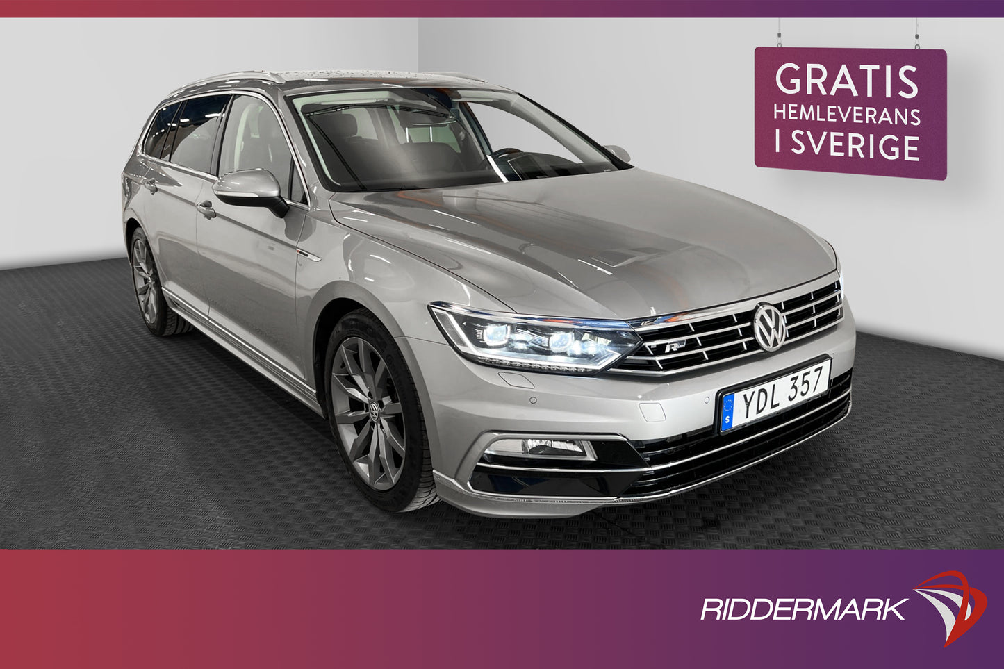 Volkswagen Passat 2.0 TDI 4M 190hk  D-värm Skinn B-kam Drag