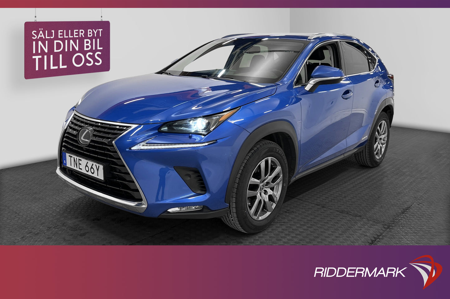 Lexus NX 300h AWD 197hk Premium Kamera Skinn Navi Rattvärme