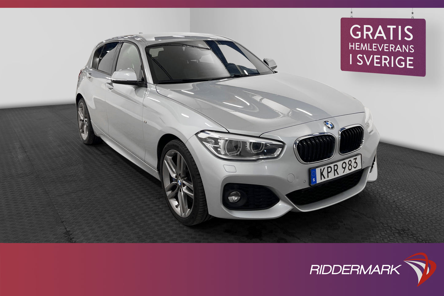 BMW 120 d xDrive 190hk M Sport Navi HiFi Skinn Drag Välserv