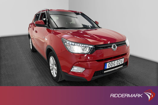 SsangYong Tivoli 1.6 AWD 115hk Kamera Värmare LED-ramp Drag