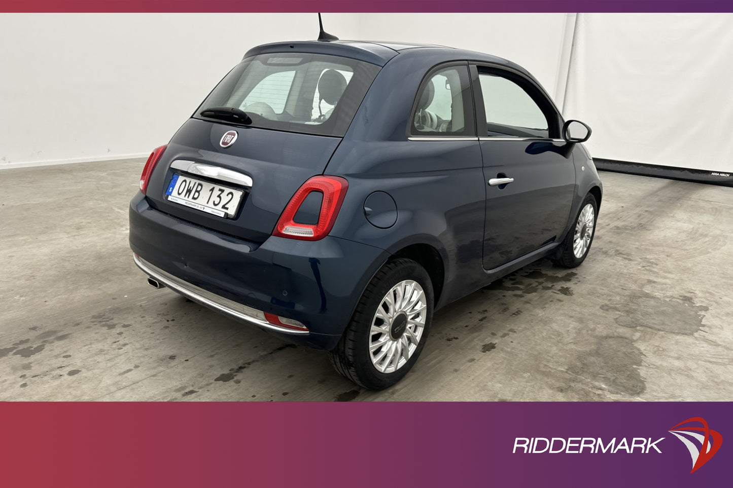 Fiat 500C 1.2 8V 69hk Lounge Panorama Sensorer Farthållare