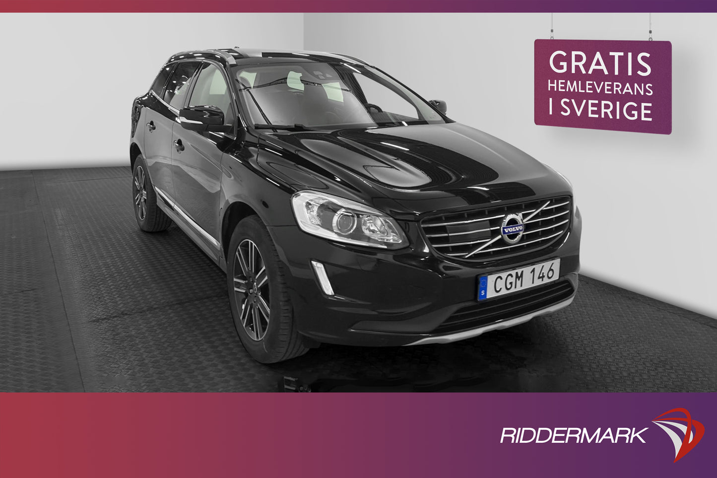 Volvo XC60 D4 190hk AWD Classic Summum Dvärm BLIS Skinn Drag