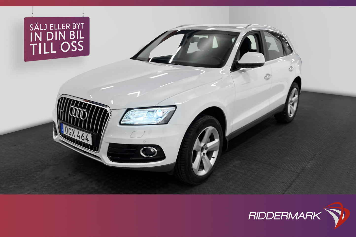 Audi Q5 2.0 TDI 190hk Quattro D-värm Drag 0.57l/mil