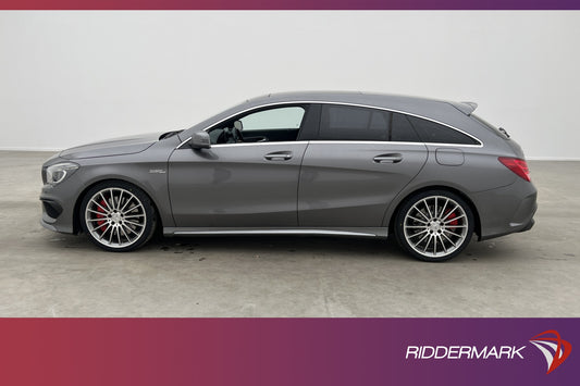 Mercedes-Benz CLA 45 AMG 360hk Skalstolar Panorama H/K Navi