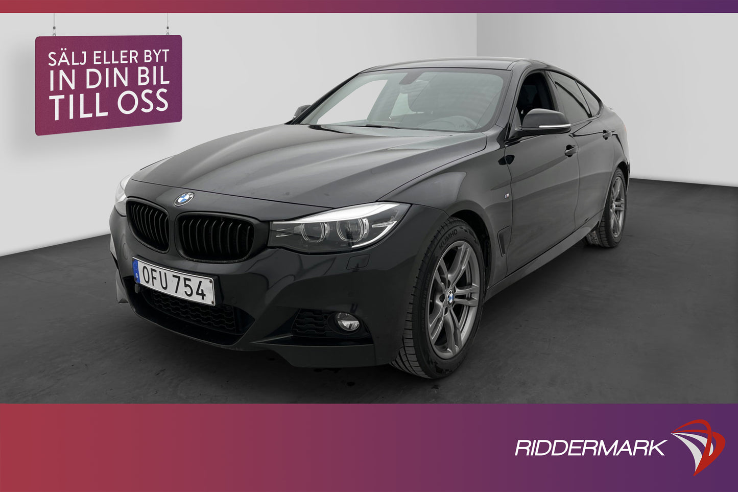 BMW 330i xDrive GT M Sport Shadow B-kamera HiFi Navi 252hk