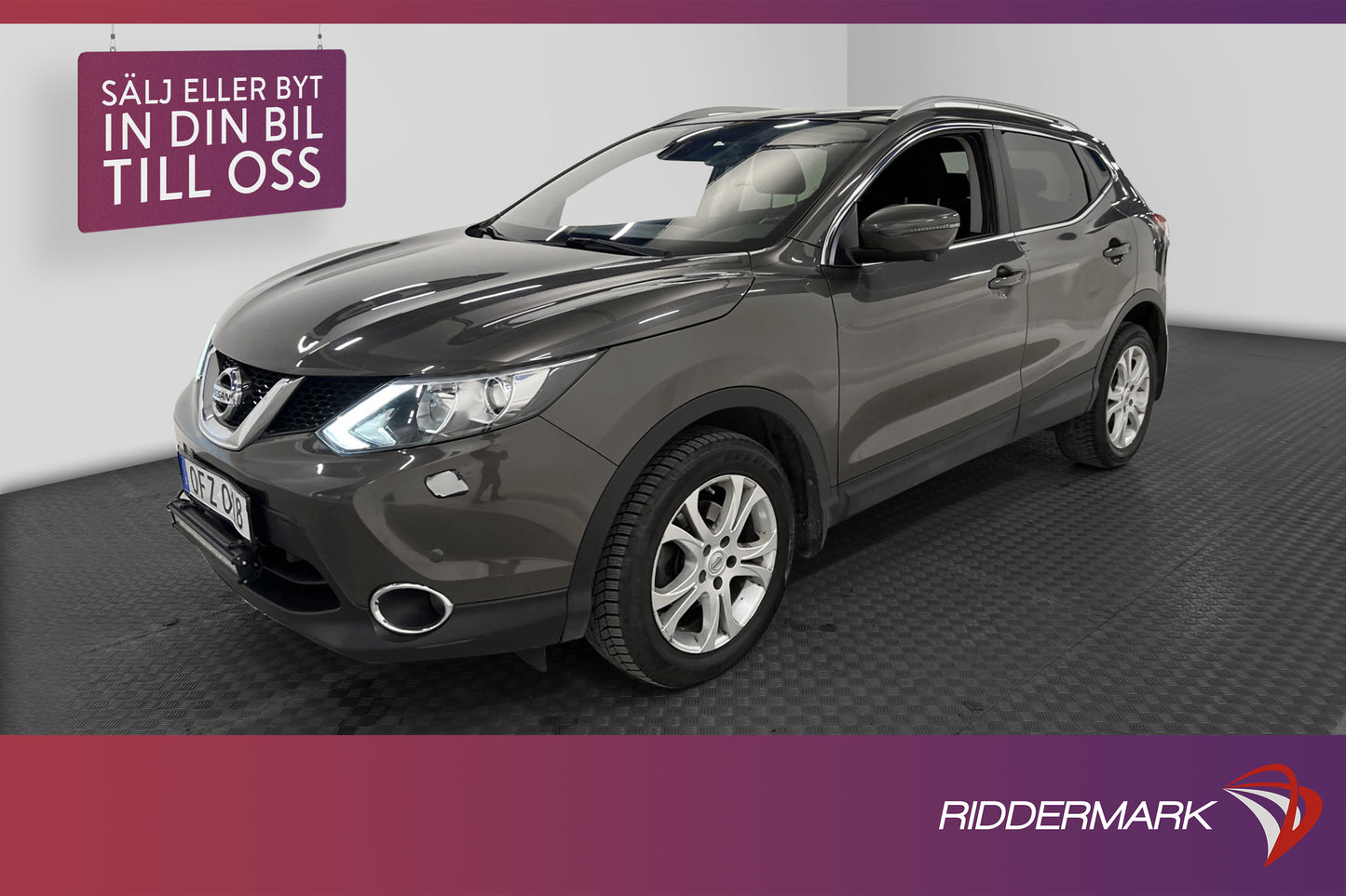 Nissan Qashqai 1.2 DIG-T 115hk Pano 360° Navi Välservad