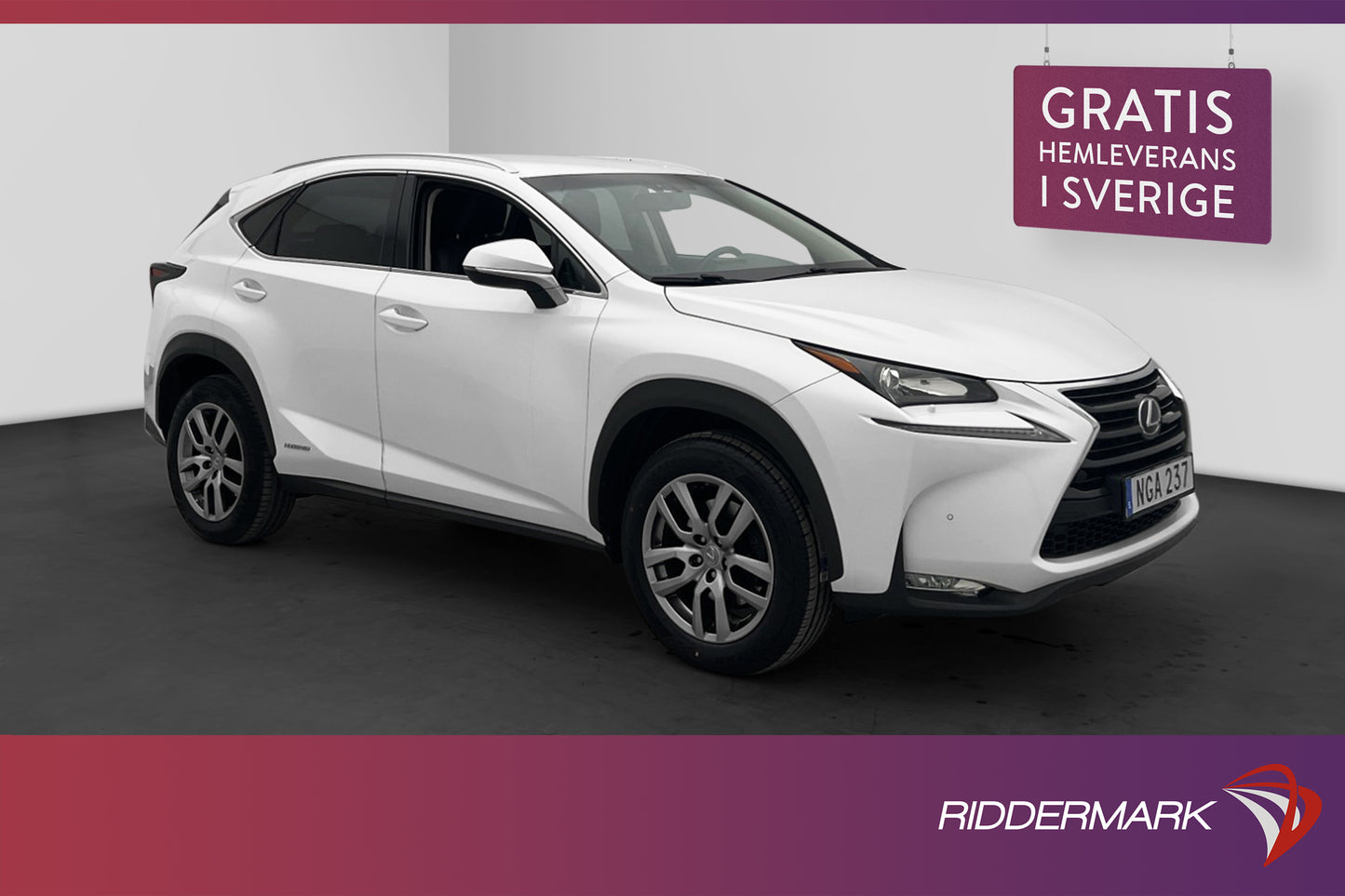 Lexus NX 300h AWD 197hk Premium M-Värm Kamera Rattvärme Drag