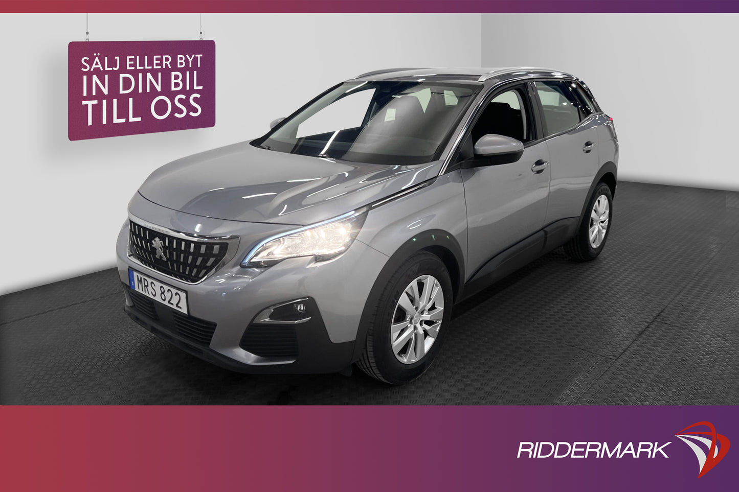 Peugeot 3008 1.2 PureTech 130hk P-Sensorer Farthållare 0.47L