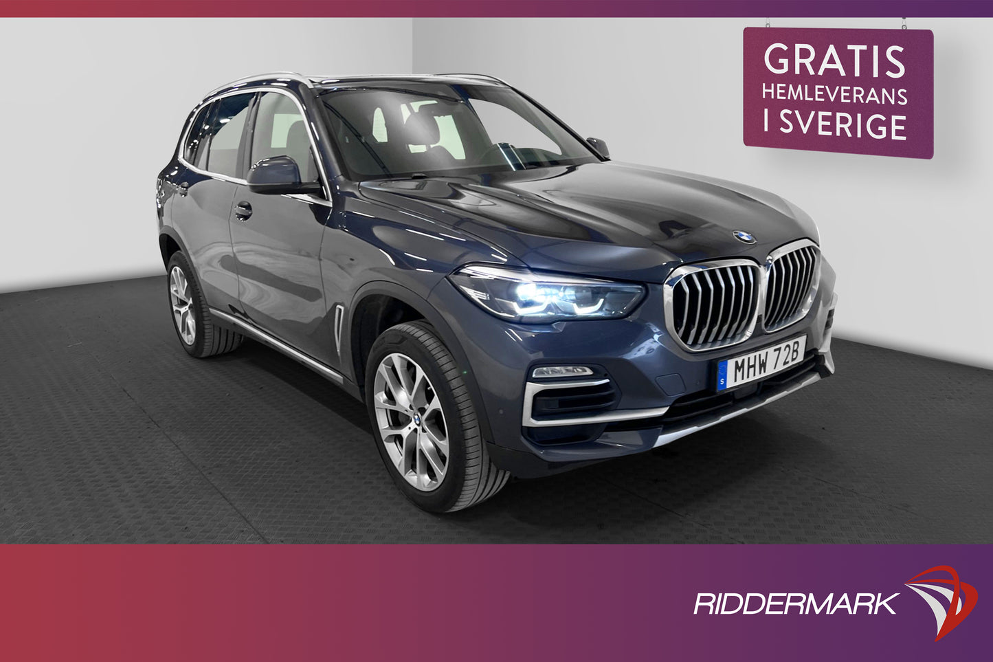 BMW X5 xDrive45e iPerformance  Panorama Laser Skinn Navi