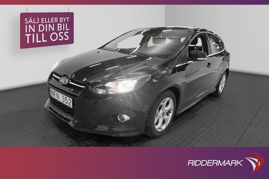 Ford Focus 1.0 EcoBoost 125hk En-brukare Sensorer Välservad