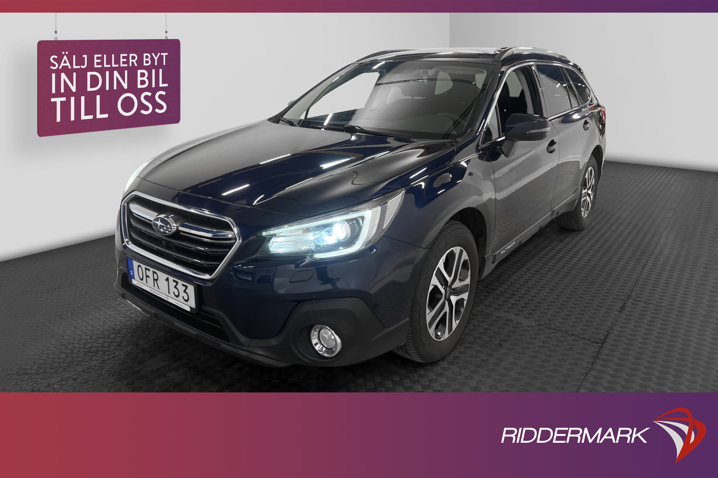 Subaru Outback 2.5 175hk 4WD B-kamera Carplay 1 brukare