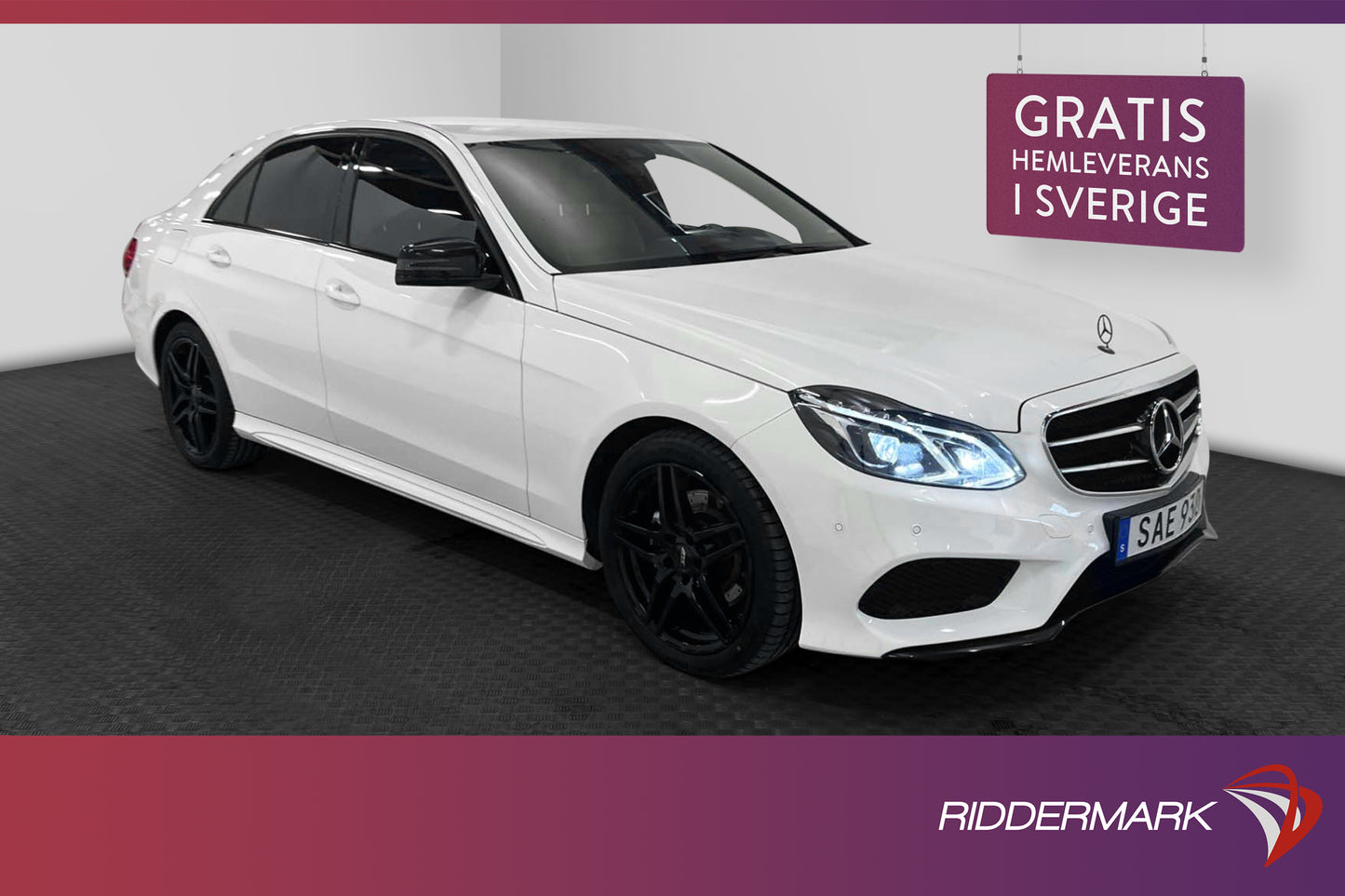 Mercedes-Benz E 220 4MATIC 170hk AMG Sport H/K Kamera Drag