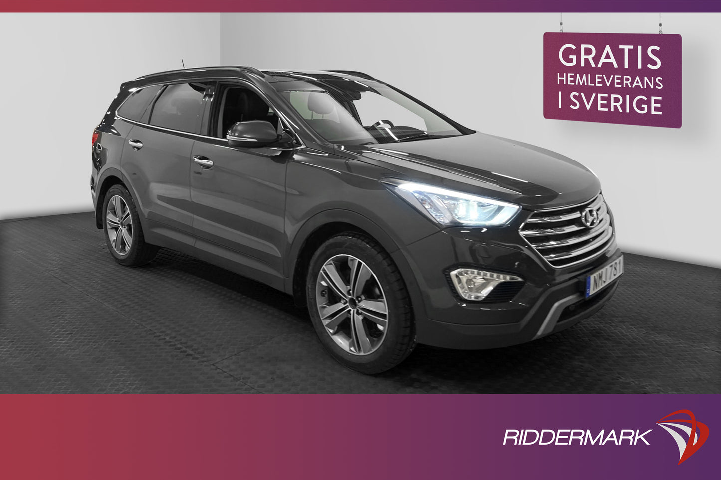 Hyundai Grand Santa Fe 4WD Premium 7-sits Pano Värm GPS Drag