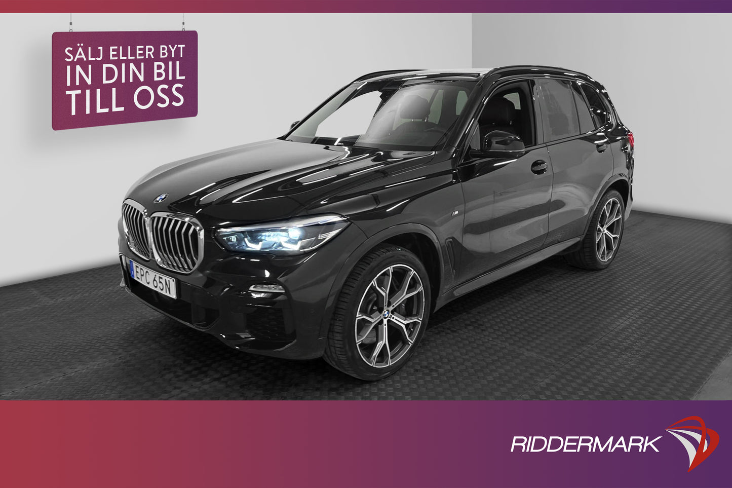 BMW X5 xDrive30d 265hk M-Sport Pano Värm Luftfj H/K 360°