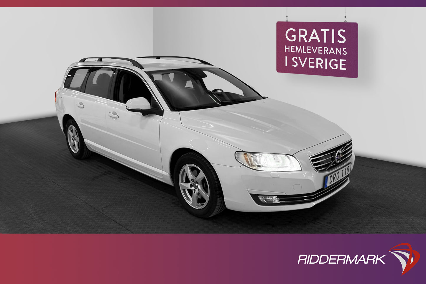 Volvo V70 D4 181hk Momentum Värm VOC Rattvärme Drag Välserv