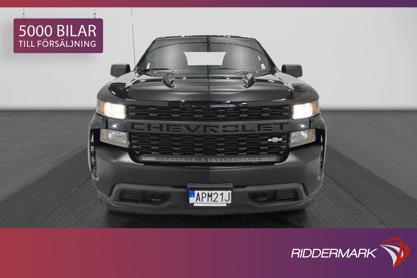 Chevrolet Silverado 4.3 4WD Drag Skinn 6-Sits Flaklock Moms