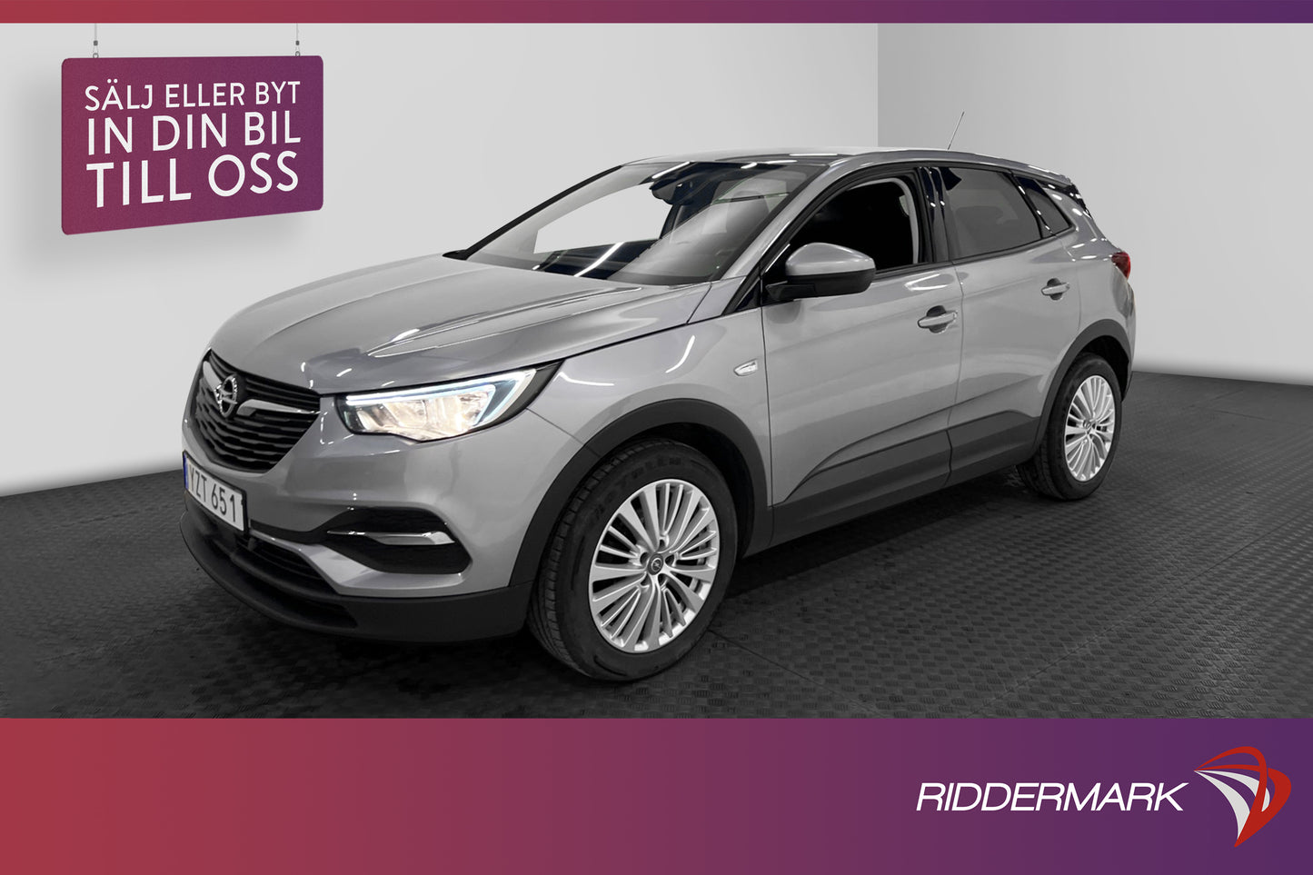 Opel Grandland X 1.2 Turbo 130hk 1 Brukare B-kam Drag M-värm