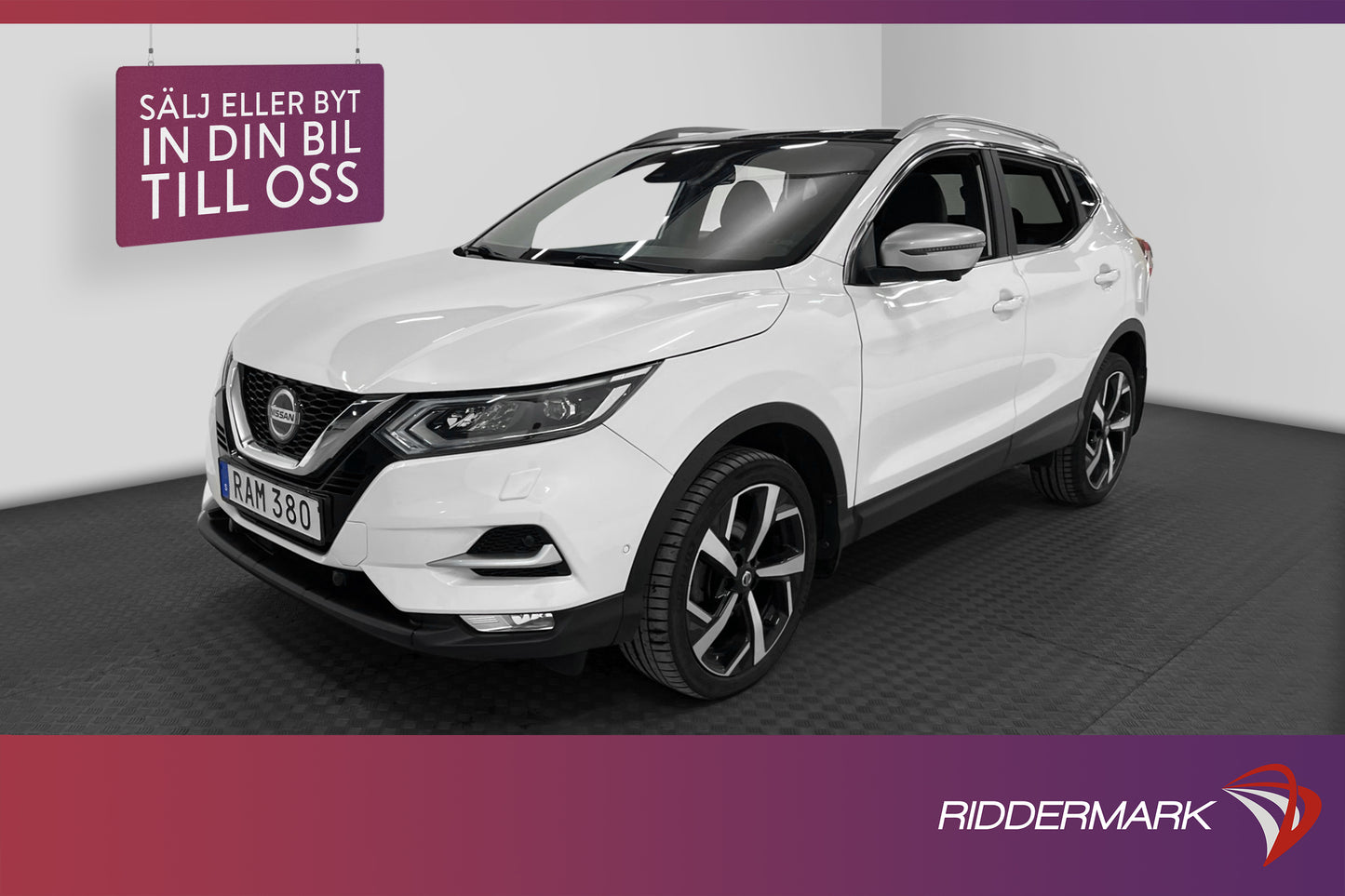 Nissan Qashqai 1.2 DIG-T 115hk Tekna+ Pano BOSE 360° Skinn