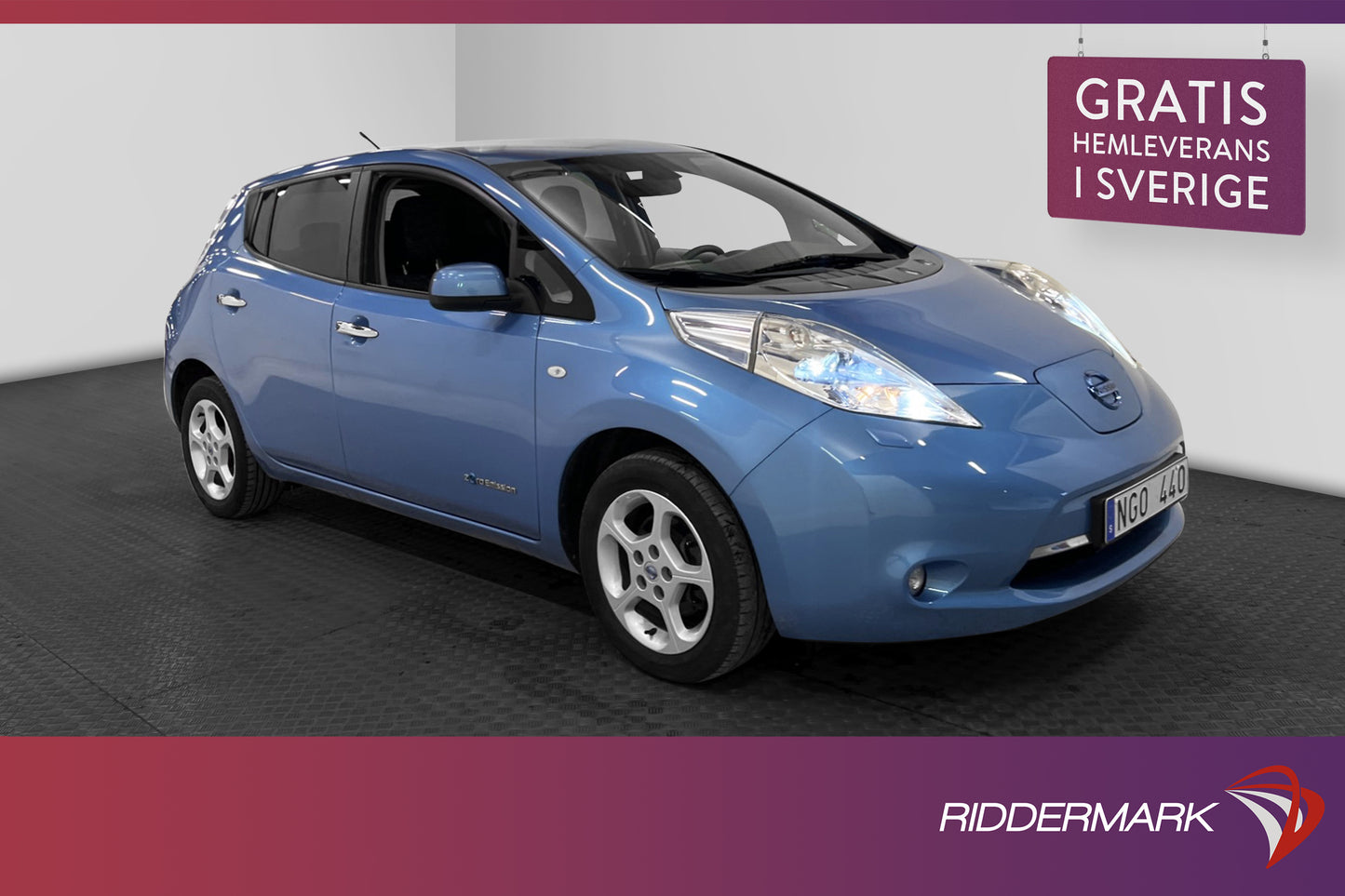 Nissan Leaf 24 kWh 109hk Acenta Kamera Navi Rattvärme