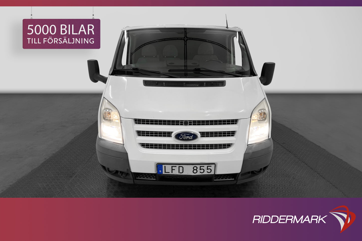 Ford Transit T300 Lång 2.2 Dragkrok 2xSkjutdörrar 1-Ägare