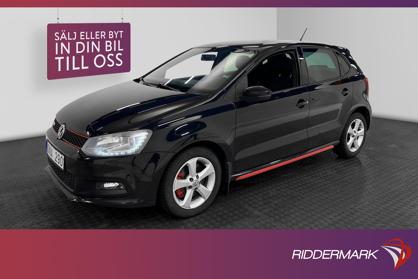 Volkswagen Polo GTI 1.4 TSI DSG 180hk Sensorer Välservad