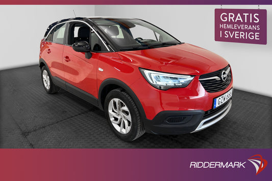 Opel Crossland X 1.2 Turbo 110hk M-Värmare Keyless 1-Brukare