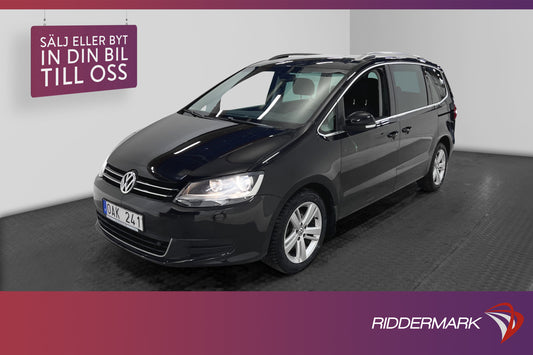 Volkswagen Sharan 2.0 TDI 140hk 7-Sits Kamrem bytt 0,5L/mil!