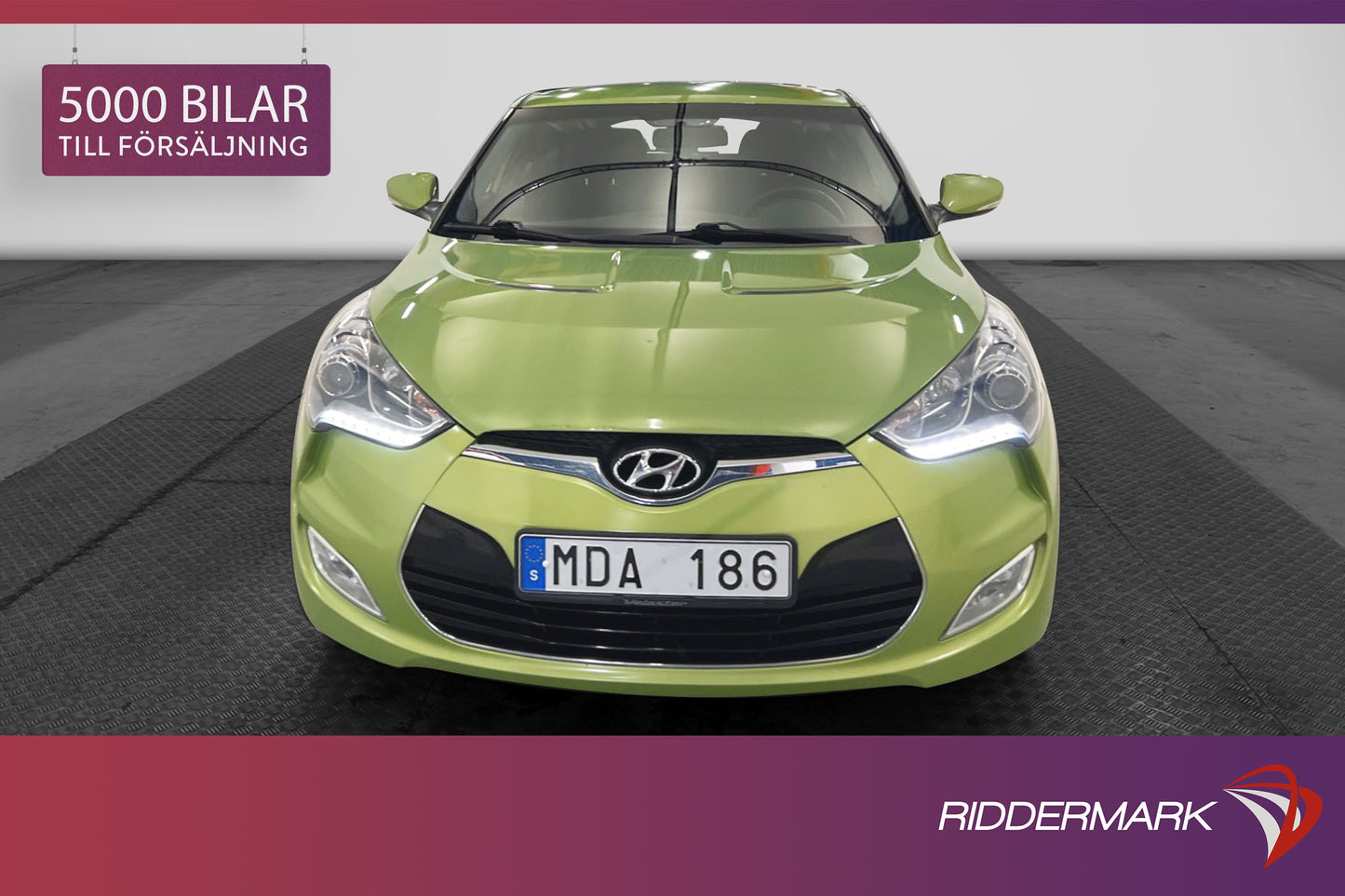 Hyundai Veloster 1.6 GDI 140hk Keyless Nyservad Nybesiktad