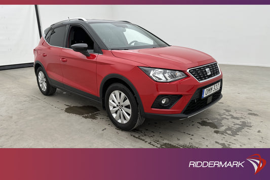 SEAT Arona 1.0 TSI 115hk Xcellence Värmare Sensorer CarPlay