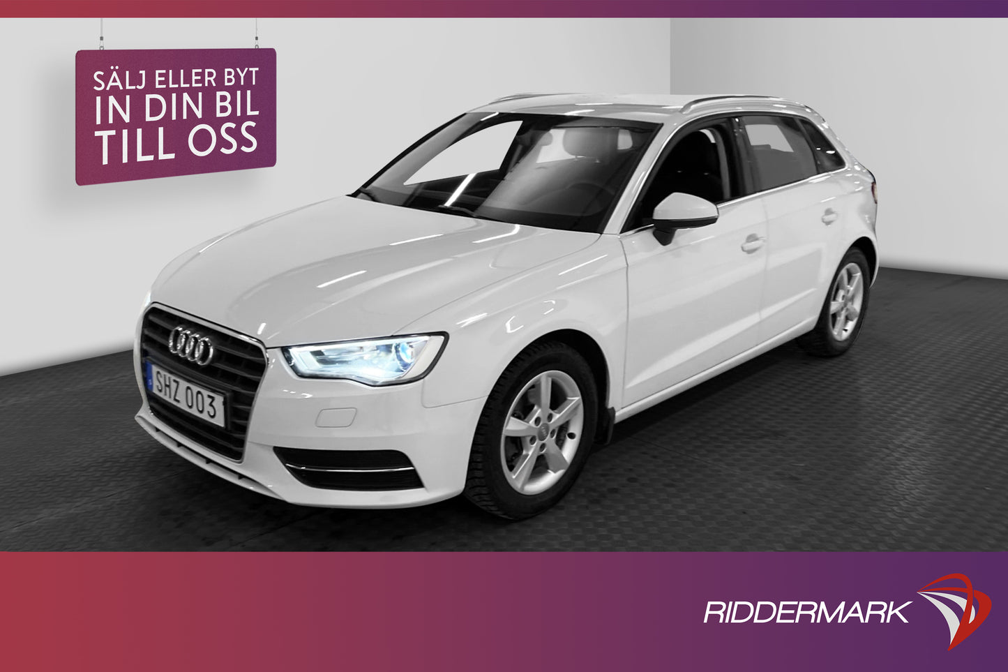 Audi A3 Sportback 1.4 TFSI 125hk 0,49lmil Välservad