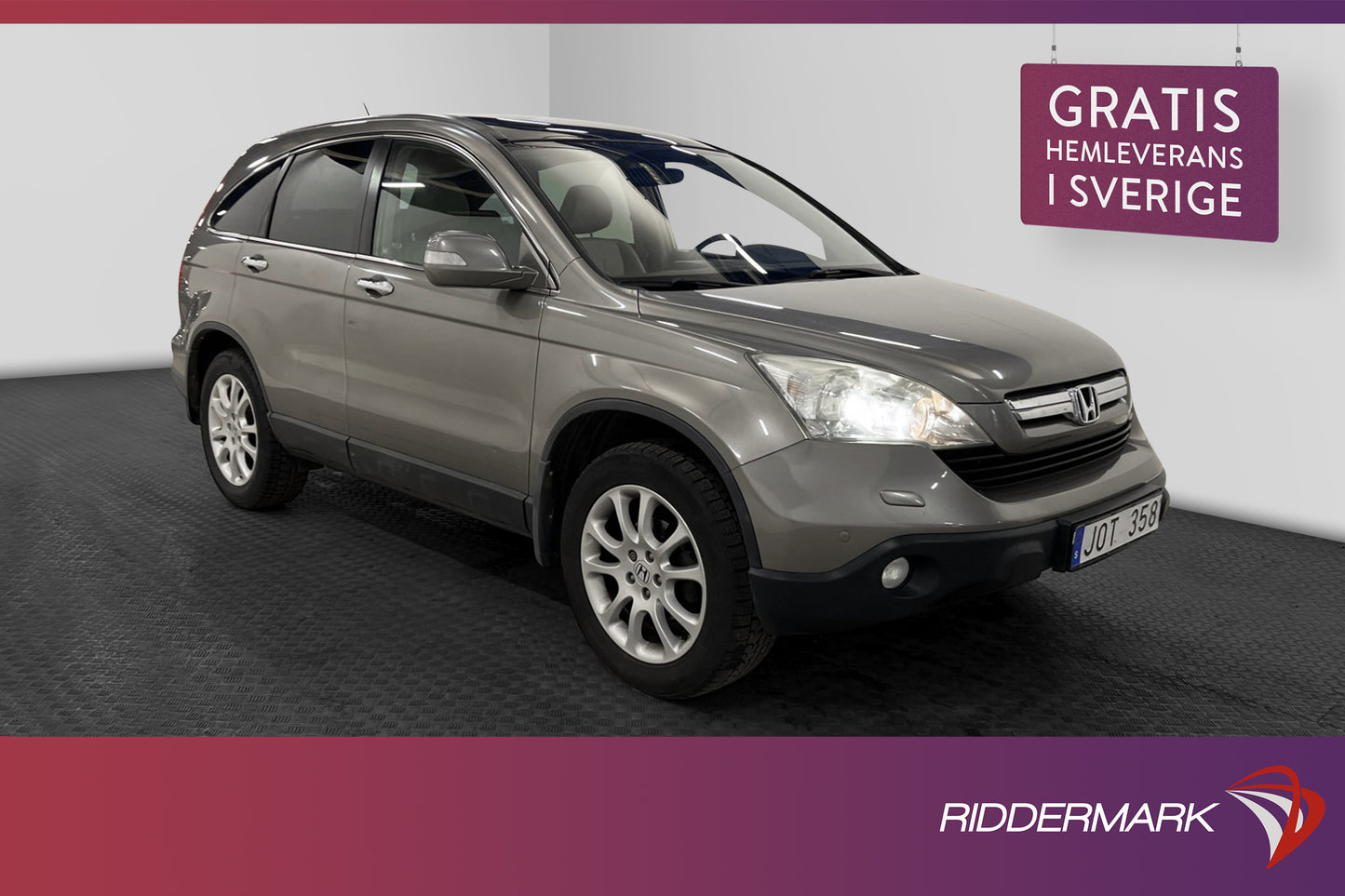 Honda CR-V 2.0 i-VTEC 4WD Pano Skinn Navi B-kamera