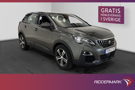 Peugeot 3008 1.2 PureTech 130hk Active Sensorer Välservad