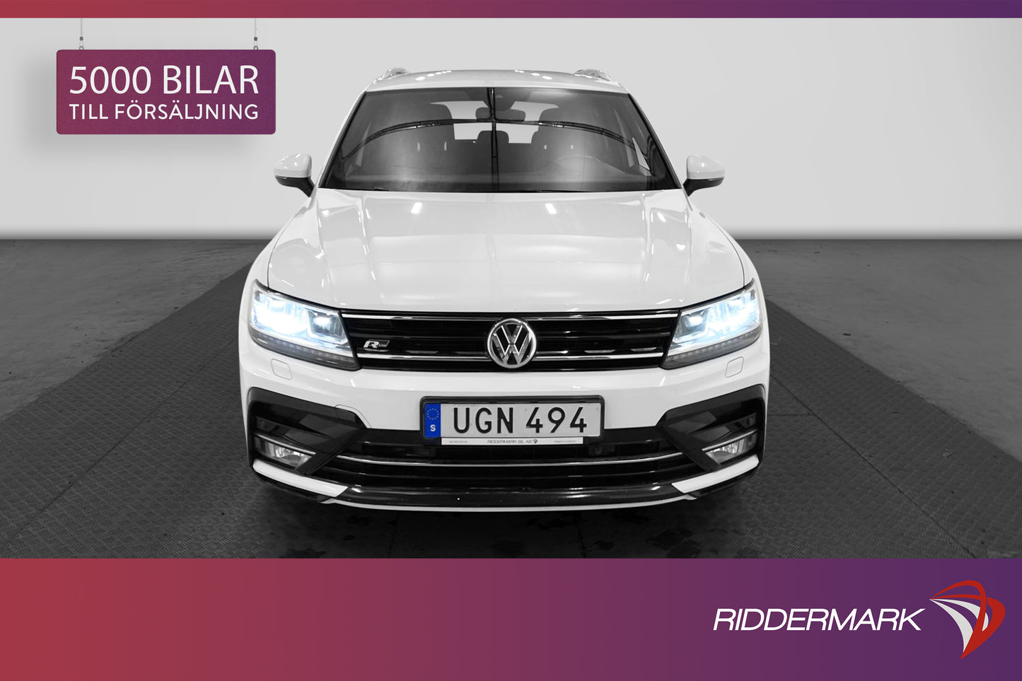 Volkswagen Tiguan 2.0 TDI 4M 190hk R-Line Cockpit D-värme