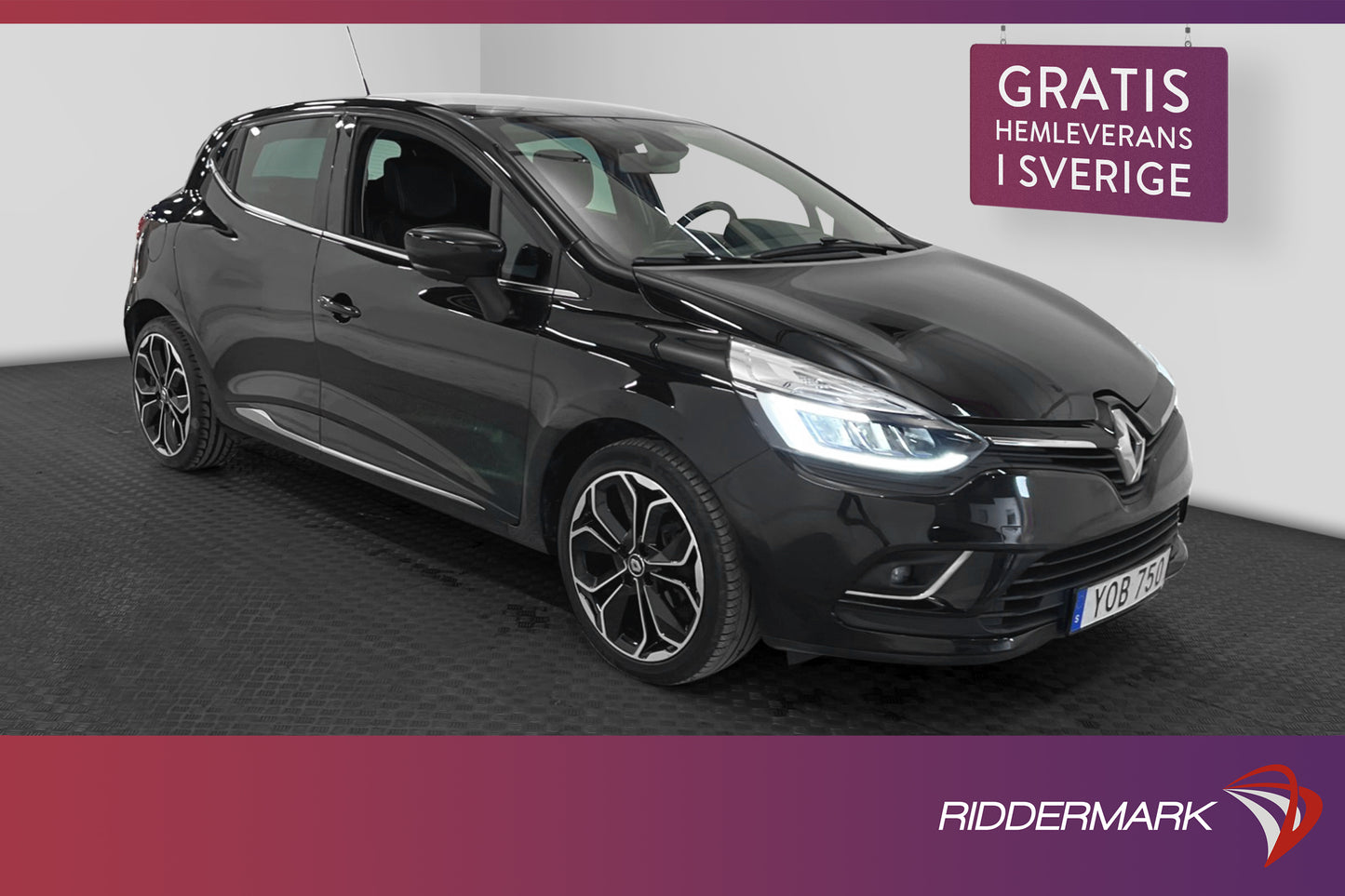 Renault Clio 1.2 118hk 2 Bruk Halvskinn Keyless Navi Lågmil