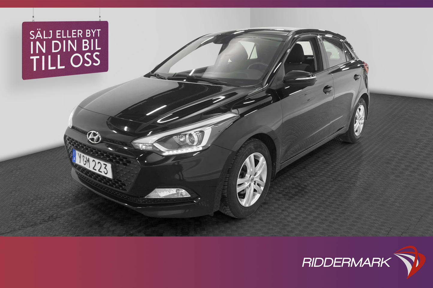 Hyundai i20 1.2 84hk  Rattvärme Bluetooth P-sensorer