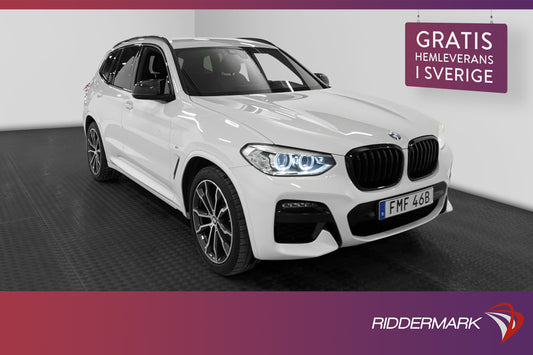 BMW X3 xDrive20d M Sport Cockpit HiFi Keyless Värmare Drag