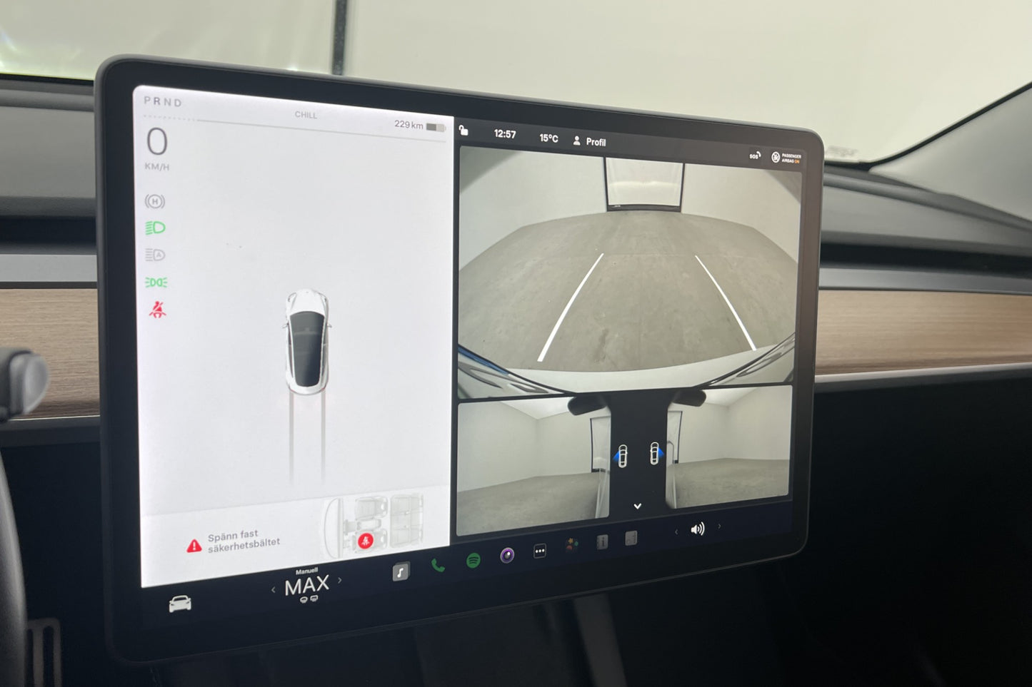 Tesla Model 3 Standrad Range Plus 325hk En-Brukare Autopilot