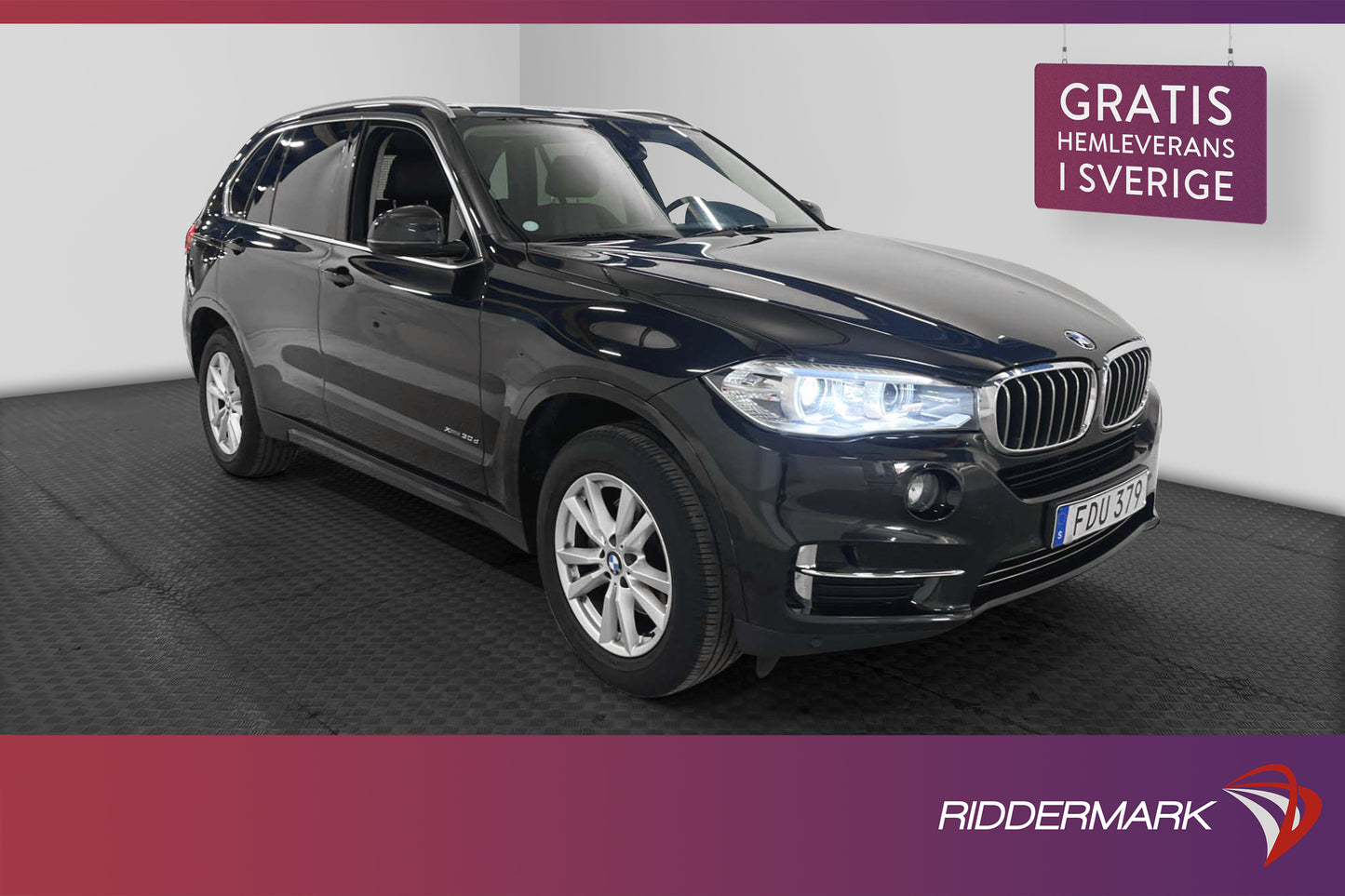 BMW X5 xDrive30d 258hk H/K Skinn Navigation Dragkrok