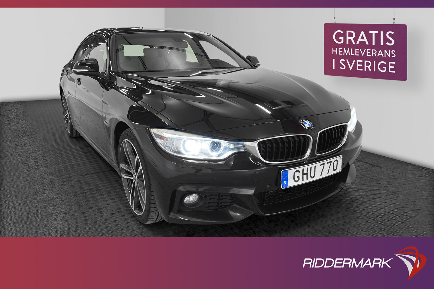 BMW 420d xDrive GC 190hk M Sport Navi Drag Skinn Välservad