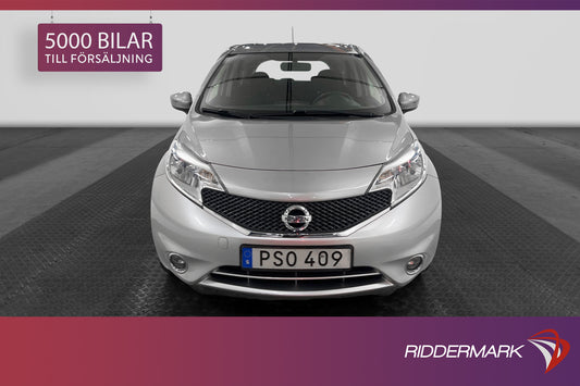 Nissan Note 1.2 80hk Visia Välservad 1-Brukare 0,4L/Mil