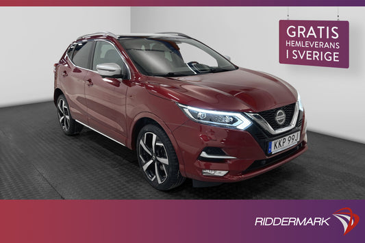 Nissan Qashqai DIG-T 140hk Tekna+ Pano BOSE 360° Värm Navi