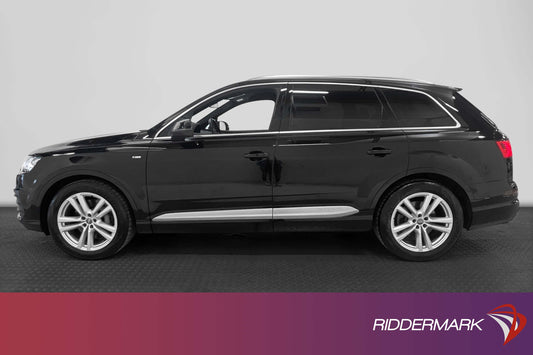 Audi Q7 3.0 TDI V6 Quattro S-Line  Bose Cockpit 7 sits Drag