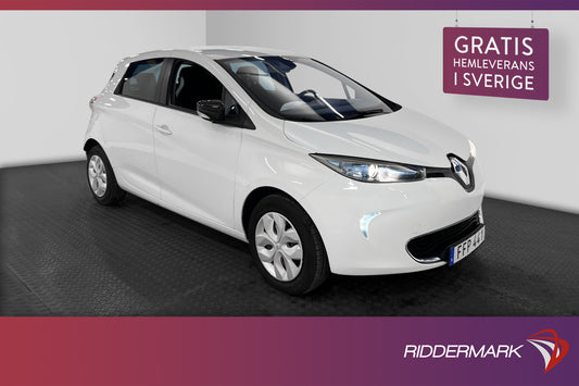 Renault ZOE R210 22 kWh 88hk Navi 2-Brukare Keyless 240km