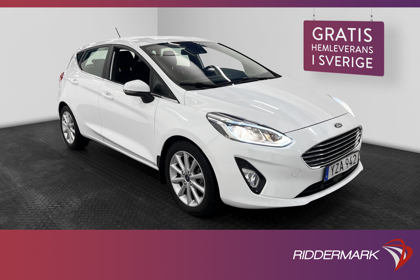 Ford Fiesta 1.0 100hk Titanium Värmare Rattvärme Sensorer